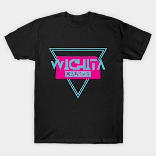 Wichita Kansas Retro Vintage Triangle KS T-Shirt